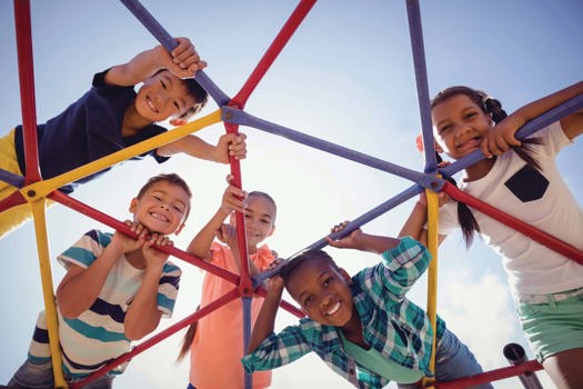 Adventure playgrounds give high-quality play opportunities with trained playworkers. Picture: Wavebreak3/Adobe Stock