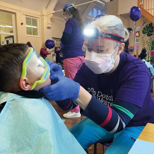 Supervised brushing programmes are offered by the Dental Wellness Trust. Picture: Dental Wellness Trust