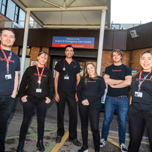 Many of Redthread’s hospital-based youth workers have backgrounds in mental health, youth justice services and social work. Picture: Redthread