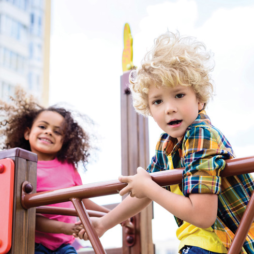 Incorporating town planning decisions that consider the needs and wishes of children can benefit their physical and mental health while encouraging independence. Picture: Lightfield Studios/Adobe Stock