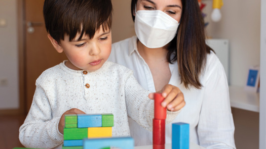 Nurseries have responded to the challenges of the pandemic by working to offer child-centred care and support staff wellbeing. Picture: Trendsetter Images/Adobe Stock