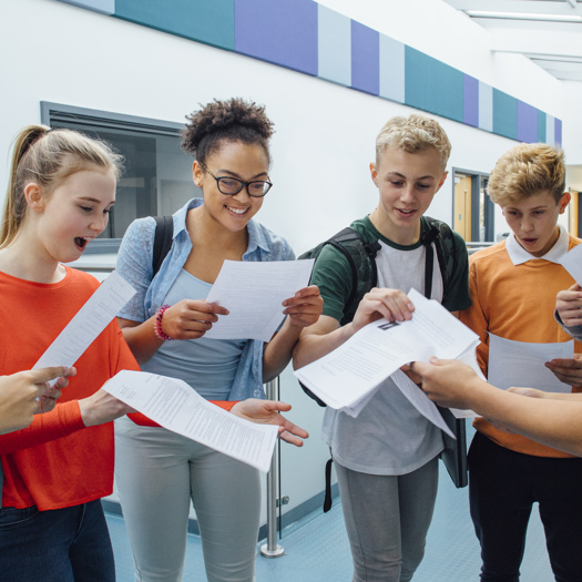 Record numbers of top GCSE results were handed out. Picture: Adobe Stock