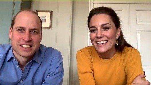 The Duke and Duchess of Cambridge suprised school staff and pupils. Picture: Kensington Palace