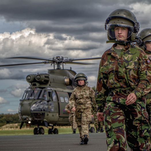 The research finds young people who attend cadets gain skills and experience that can be useful in the future