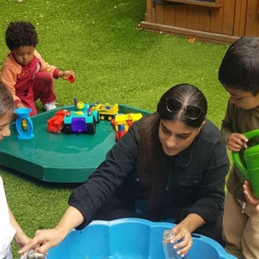 Angel Pre School in Pimlico ran a range of fun activities for young children at its holiday club. Picture: LEYF