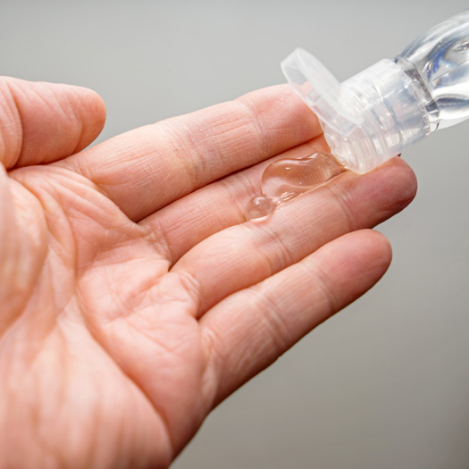 Social workers have been left without protective items like hand sanitiser. Picture: KittyKat/Adobe Stock