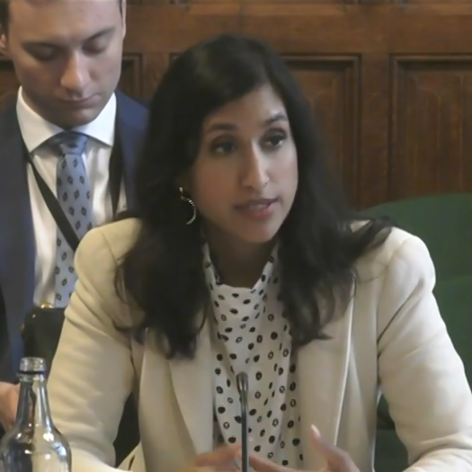 Claire Coutinho told MPs the DfE plans to consult with the childcare sector on funding rates before summer. Picture: ParliamentTV