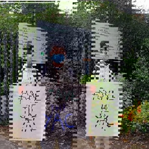 Campaigners are fighting to save the 40-year-old youth club. Picture: Young Ealing Foundation