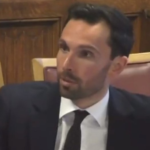 Josh MacAlister addresses the Lords Public Services Committee. Picture: Parliament.TV