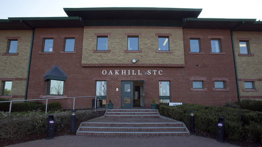Oakhill STC was issued with an urgent notice to improve last year. Picture: G4S