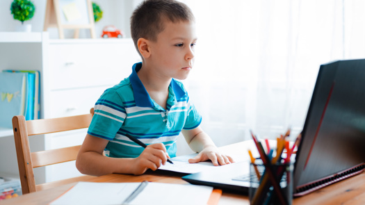 It can cost families as much as £97 per day in data charges to carry out home learning, new research shows. Picture: Adobe Stock