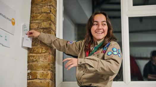 The aim of the partnership is to inspire more young people to pursue teaching. Picture: Scouts