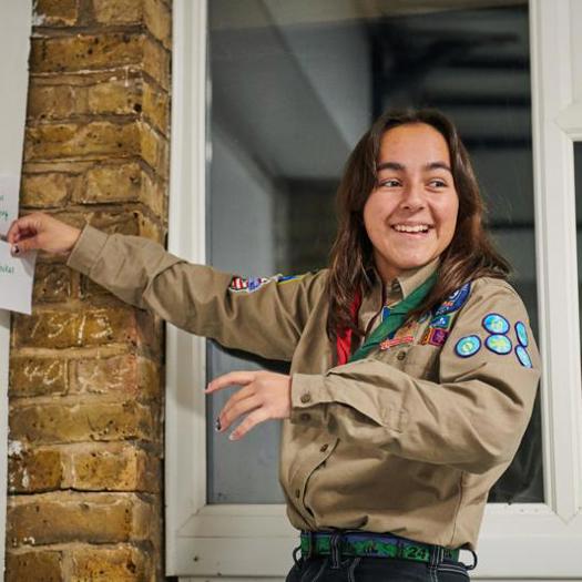 The aim of the partnership is to inspire more young people to pursue teaching. Picture: Scouts