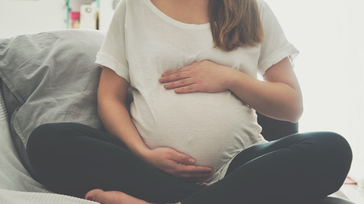 Pregnant women are being urged to seek support for mental health issues. Picture: SianStock/ Adobe Stock