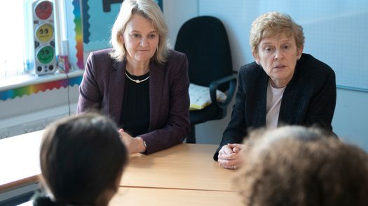 Lib Peck welcomed Maureen McKenna's 'huge amount of experience'. Picture: London VRU
