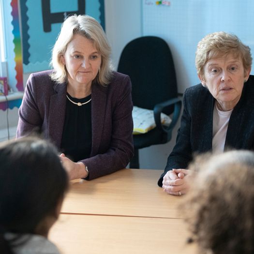 Lib Peck welcomed Maureen McKenna's 'huge amount of experience'. Picture: London VRU
