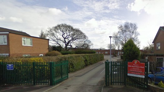 Pebble Brook Primary School in Crewe is planning to take two-year-old children. Picture: Google Maps