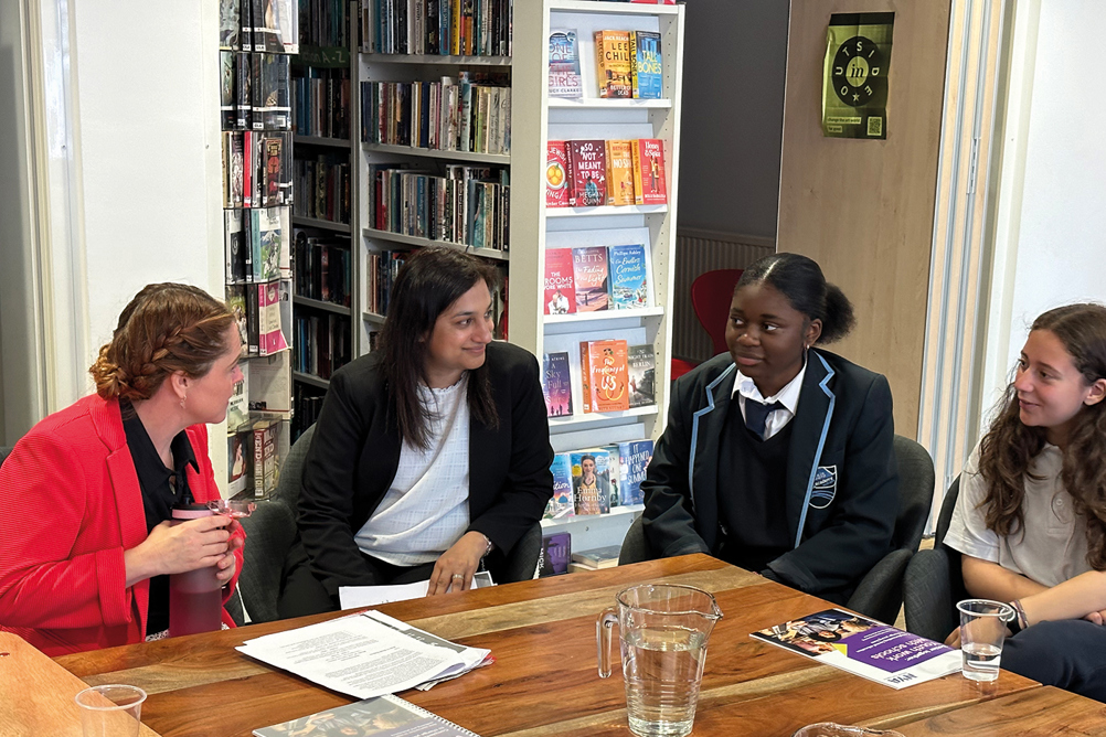 Oasis Academy South Bank pupils access valued support from Oasis Hub Waterloo. Picture: NYA