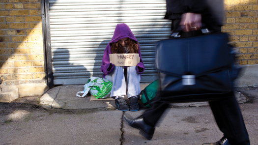 The number of homeless young people rose by eight per cent last year. Photo: Alex Deverill