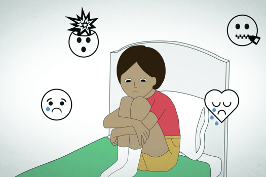 Animations illustrate some of the issues children and families can experience around sexual abuse. Picture: Barnardo’s