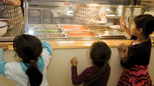 The letter calls for all children in families who are classified as having no recourse to public funds to be able to receive free school meals permanently. Picture: Lucie Carlier