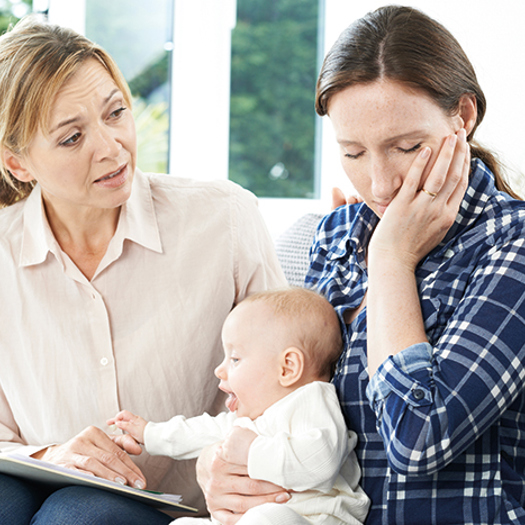 Babies will recieve one mandatory visit from health visitors under new plans. Picture: Adobe Stock