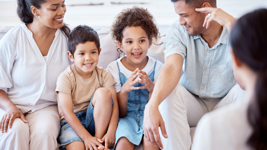 Involving parents in support for children is thought to produce more positive impacts. Picture: Adobe Stock/ ChasingMagic/peopleimages.com