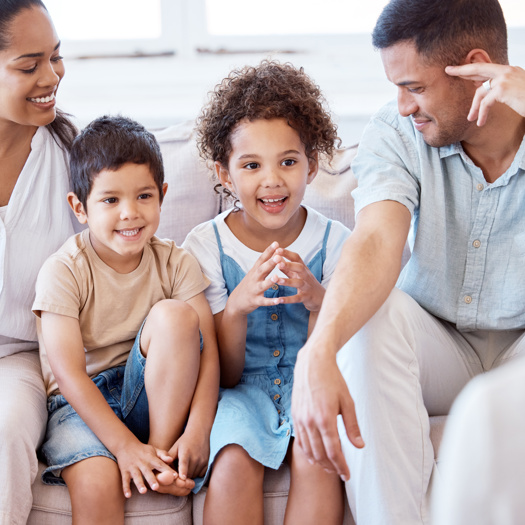 Involving parents in support for children is thought to produce more positive impacts. Picture: Adobe Stock/ ChasingMagic/peopleimages.com