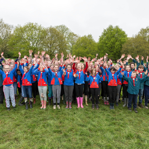 Girlguiding and Scouts have previously worked together to expand into disadvantaged areas. Picture: Scouts/Chris Barr