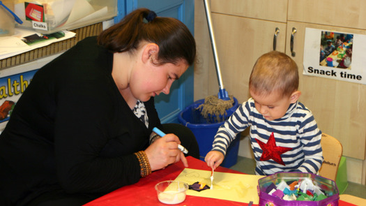 The government must invest in early years staff, the report warns. Picture: Lucie Carlier 