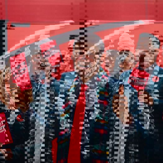 Jeremy Corbyn launches the Labour Party manifesto in Birmingham. Image: The Labour Party 