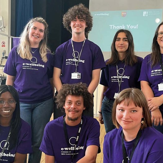 A group of young people act as e-wellbeing youth ambassadors to keep the website’s content under review and up to date. Picture: e-wellbeing, YMCA Downslink Group