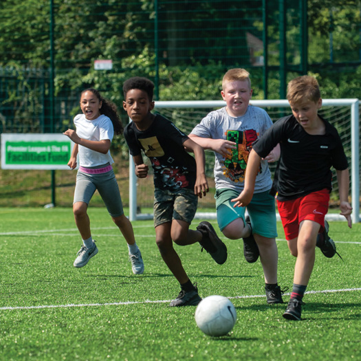 Youth workers can use sport sessions to address some of the contemporary concerns that young people face. Picture: StreetGames