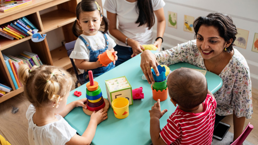 Nearly three-quarters of local authorities said that local childcare providers had to increase prices for parents to cope with rising costs. Picture: Rawpixel.com / Adobe Stock