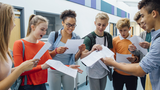 Pupils should receive extra support on results day, The Sutton Trust says. Picture: dglimages/Adobe Stock