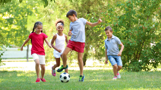 A report finds that children who are more active experience higher levels of happiness. Picture: Adobe Stock/Africa Studio