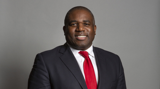 David Lammy previously called for 14 per cent of new recruits to be from BAME backgrounds. Picture: Parliament UK