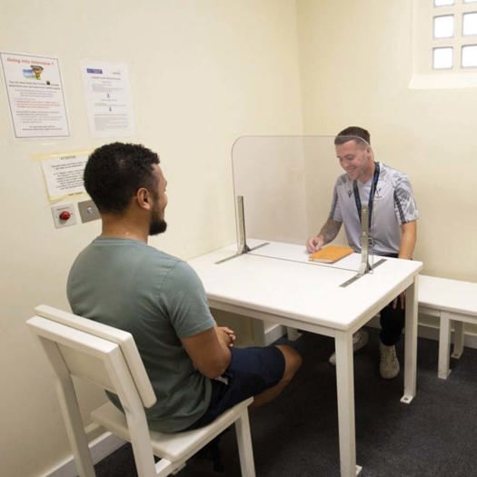 Youth workers engage young people in custody to support them to address behaviour