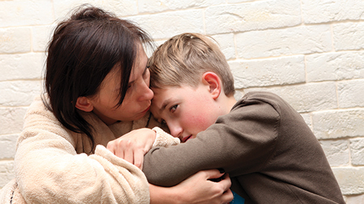 Children who witness domestic abuse, mental illness and substance abuse are likely to have more negative experiences, the ONS says. Picture: Adobe Stock
