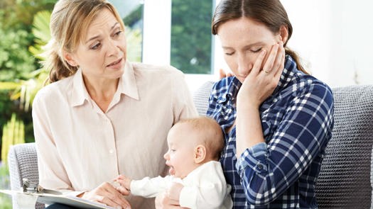 Labour was the only one out of the three main parties that mentioned health visiting in its manifesto. Picture: Adobe Stock/ Highwaystarz