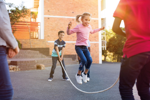 Children should be given time at school to play with their friends, even while distancing
